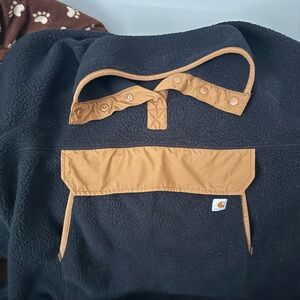 Carhartt Black and Brown Relaxed Fit Jacket
